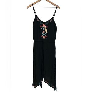 Neiman Marcus‎ Boho Midi Embroidered Sundress sz S NWT